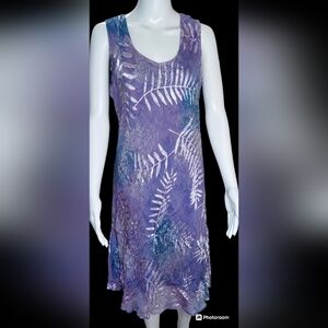 Gorgeous Silk flowers Dress